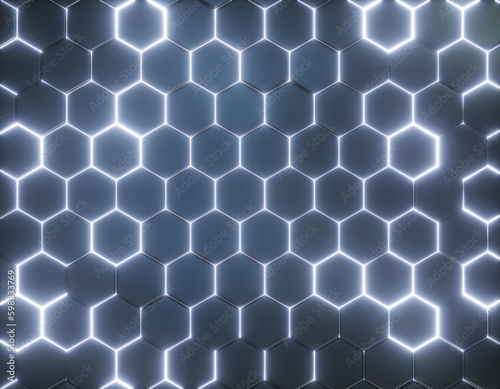 Abstract black hexagons background. Abstract black hexagons background.