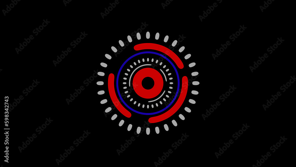 tecnology circle black tecnology circle black