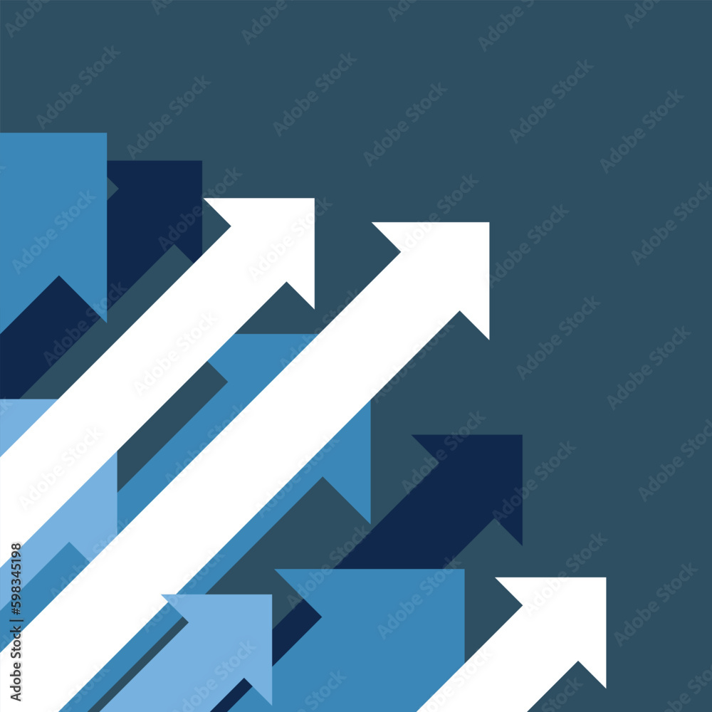 arrows pointing up arrows up trend grow up economic business graph