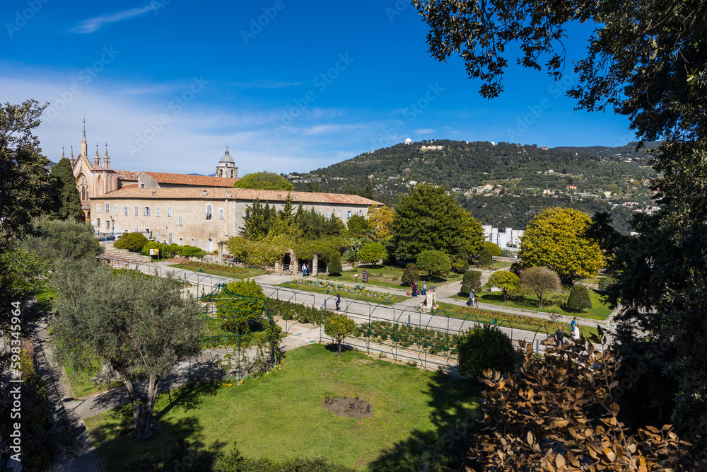 Jardins du Monastère de Cimiez à Nice