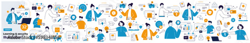 learning & security illustration