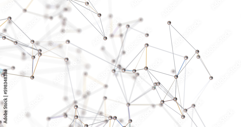Abstract connected dots and lines. Concept of AI technology, Motion of digital data flow. PNG transparent Abstract connected dots and lines. Concept of AI technology, Motion of digital data flow. PNG transparent