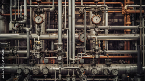 Inside the Complex Network of an Oil Refinery: A Close-up Look, generative AI