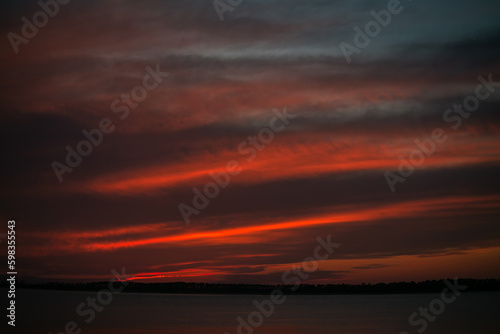 Dramatic Atlantic Sunset