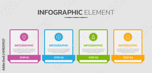 Creative infographic design template