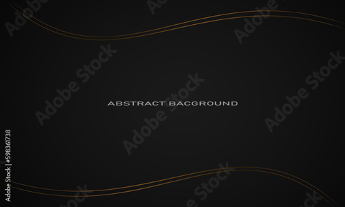 elegant background with abstract gold lines, modern background