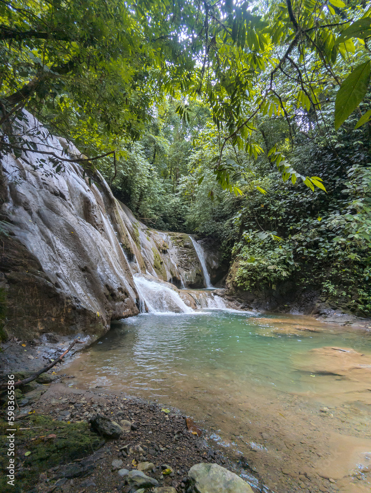 Catarata montaña Costa Rica 