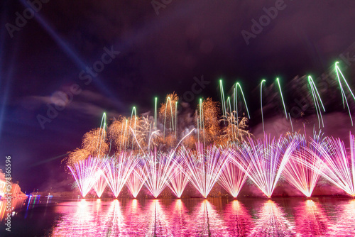 Lights up in the sky: fireworks festival
