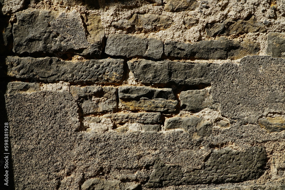 Old grey ancient wall pattern Old grey ancient wall pattern