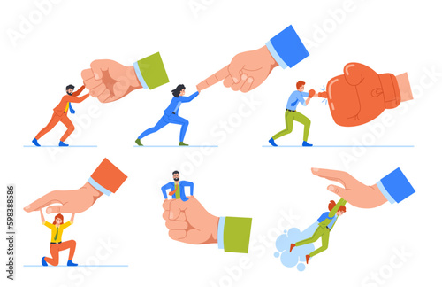 Employee Characters Disagreement With Boss' Directives, Leading To Confrontation And Refusal To Follow Instructions Generative AI