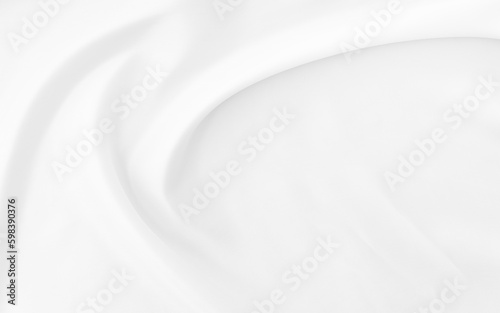 White gray satin texture that is white silver fabric silk background with beautiful soft blur pattern natural.