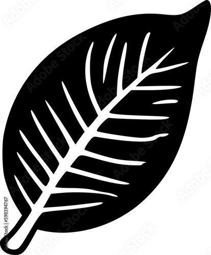 leaf icon vector symbol design illustration