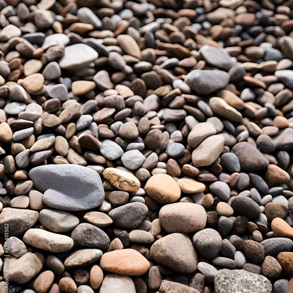 A rough and rugged texture with gravel and rocky terrain4, Generative AI A rough and rugged texture with gravel and rocky terrain4, Generative AI
