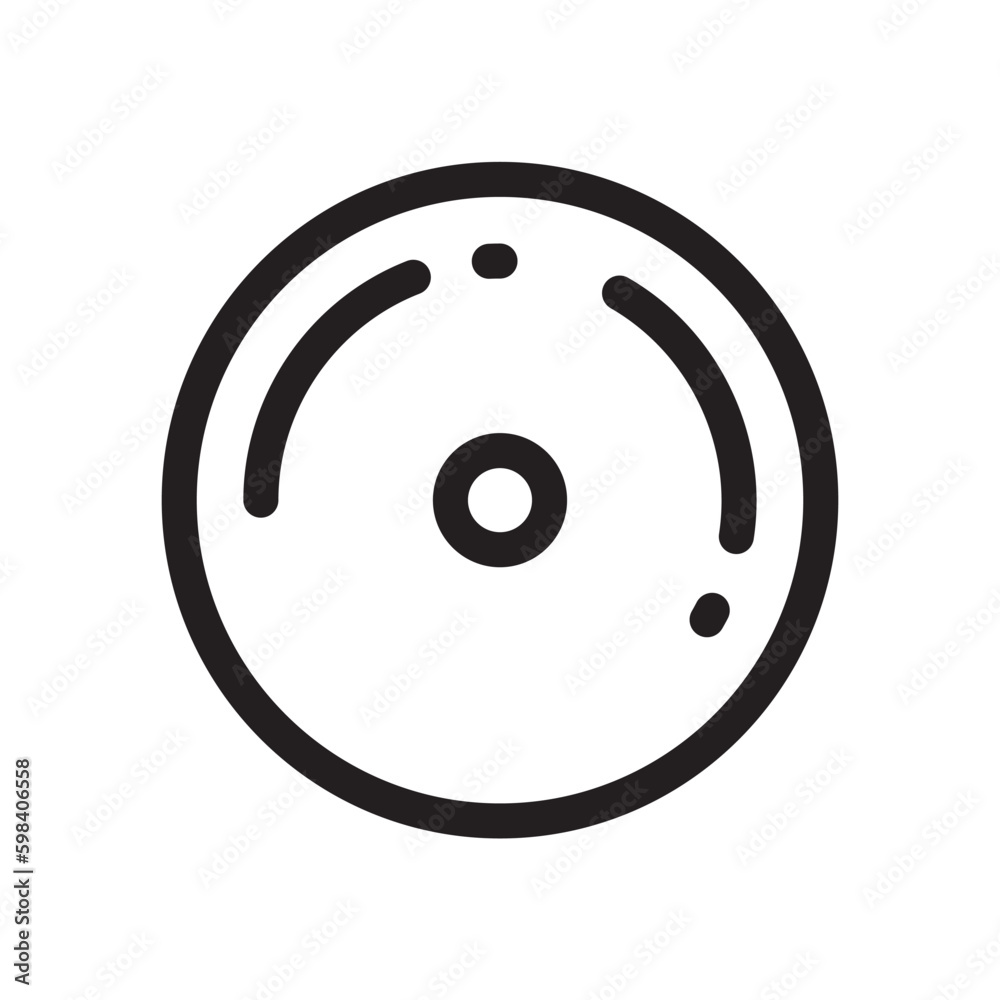 CD vector icon. Compact disc flat sign design. DVD symbol. CD pictogram. UX UI icon CD vector icon. Compact disc flat sign design. DVD symbol. CD pictogram. UX UI icon