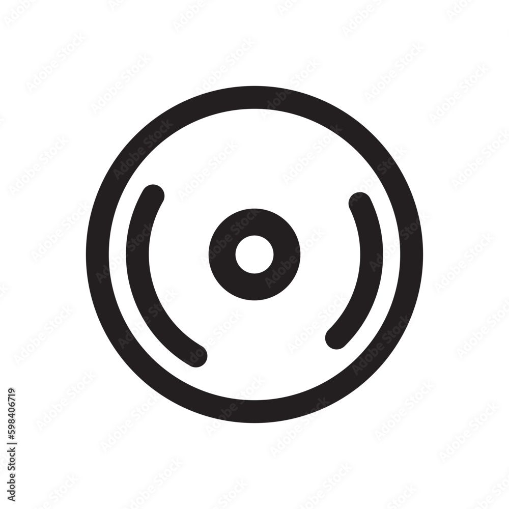 CD vector icon. Compact disc flat sign design. DVD symbol. CD pictogram. UX UI icon CD vector icon. Compact disc flat sign design. DVD symbol. CD pictogram. UX UI icon