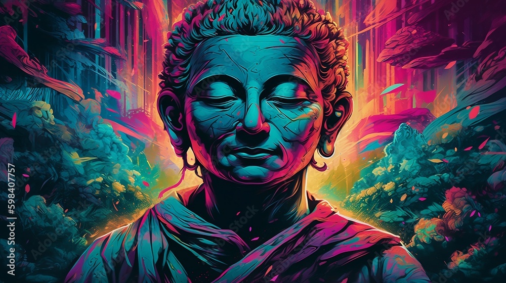 portrait of Buddha