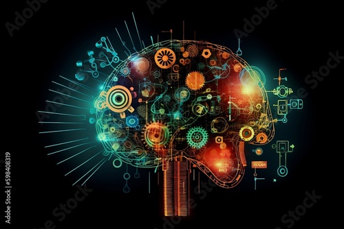 Energy of Fractal Realms - Brain Energy - Power of the Mind Background