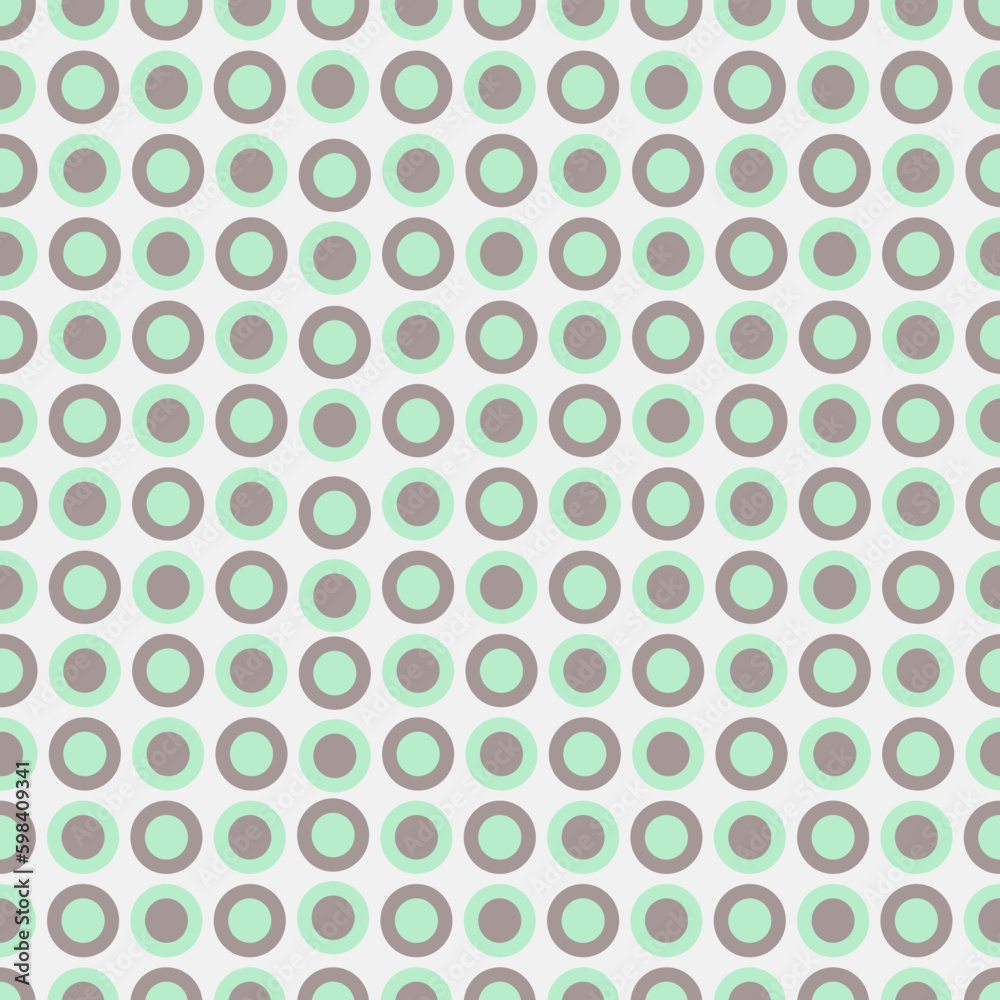Seamless Pattern with Circles