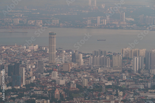 Komtar building, Penang, Malaysia