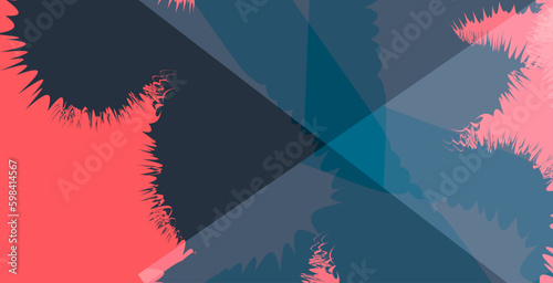 abstract colorful dynamic shapes vector template 
