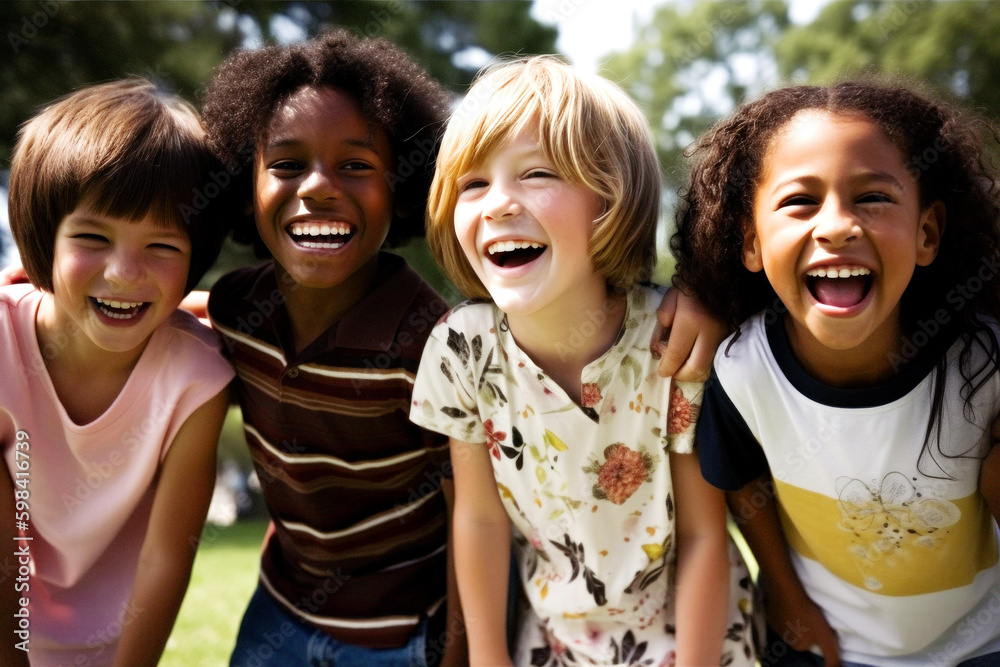 United by laughter, kids of all races come together as best friends ...