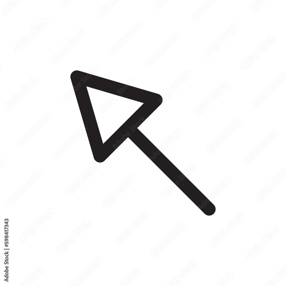 Computer arrow icon. Cursor flat sign design. Cursor vector icon. Click icon. Pointer symbol pictogram. UX UI icon Computer arrow icon. Cursor flat sign design. Cursor vector icon. Click icon. Pointer symbol pictogram. UX UI icon