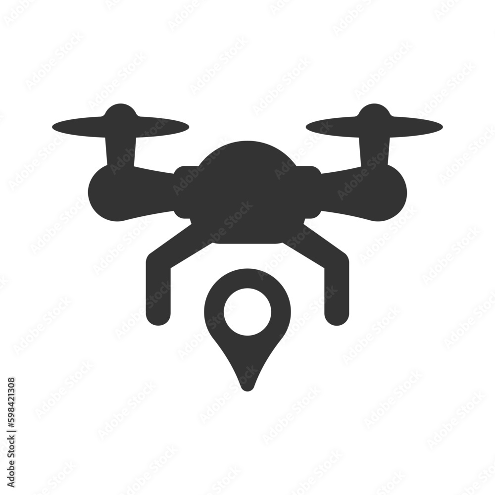 Drone location icon Drone location icon
