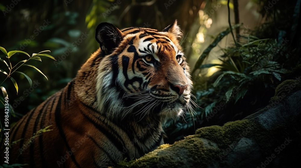 Tiger in Jungle Tiger in Jungle