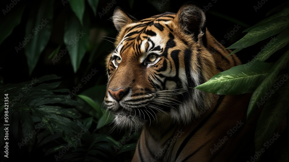 Fototapeta premium Tiger in Jungle