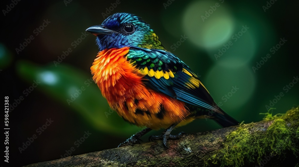 Obraz premium Exoitic Bird