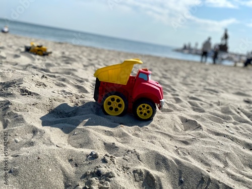 toys on the beach