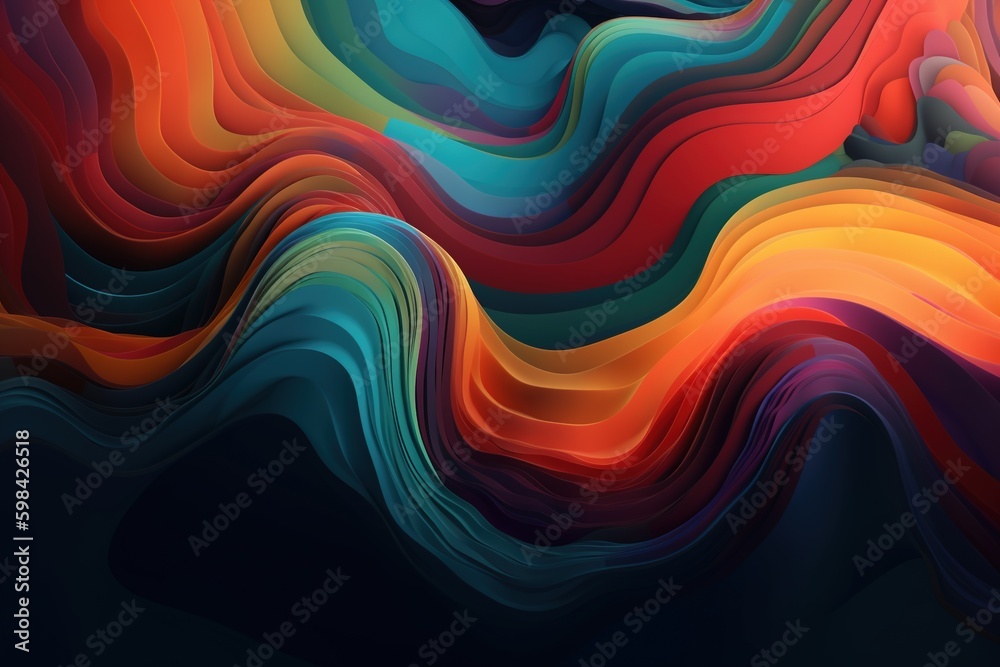 colorful swirls and curves abstract background colorful swirls and curves abstract background