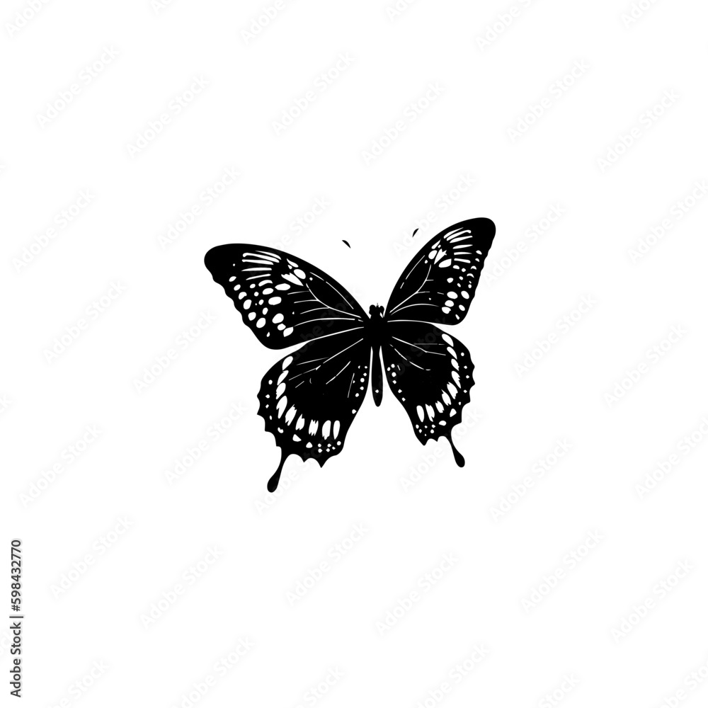 Nature Butterfly Vector Logo Fitness Sports Icon Tattoo SVG Nature Butterfly Vector Logo Fitness Sports Icon Tattoo SVG