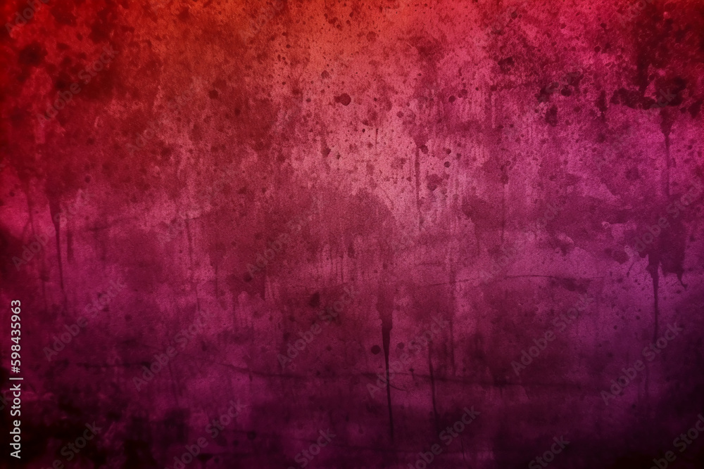 Aged effect overlay. Old film texture. Purple red gradient background with dust scratches. AI generative Aged effect overlay. Old film texture. Purple red gradient background with dust scratches. AI generative
