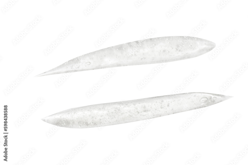 smear. The texture of the liquid gel. Transparent texture of hyaluronic acid gel. PNG smear. The texture of the liquid gel. Transparent texture of hyaluronic acid gel. PNG