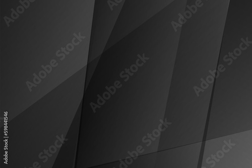 Abstract black and grey on light silver background modern design. Vector illustration EPS 10.