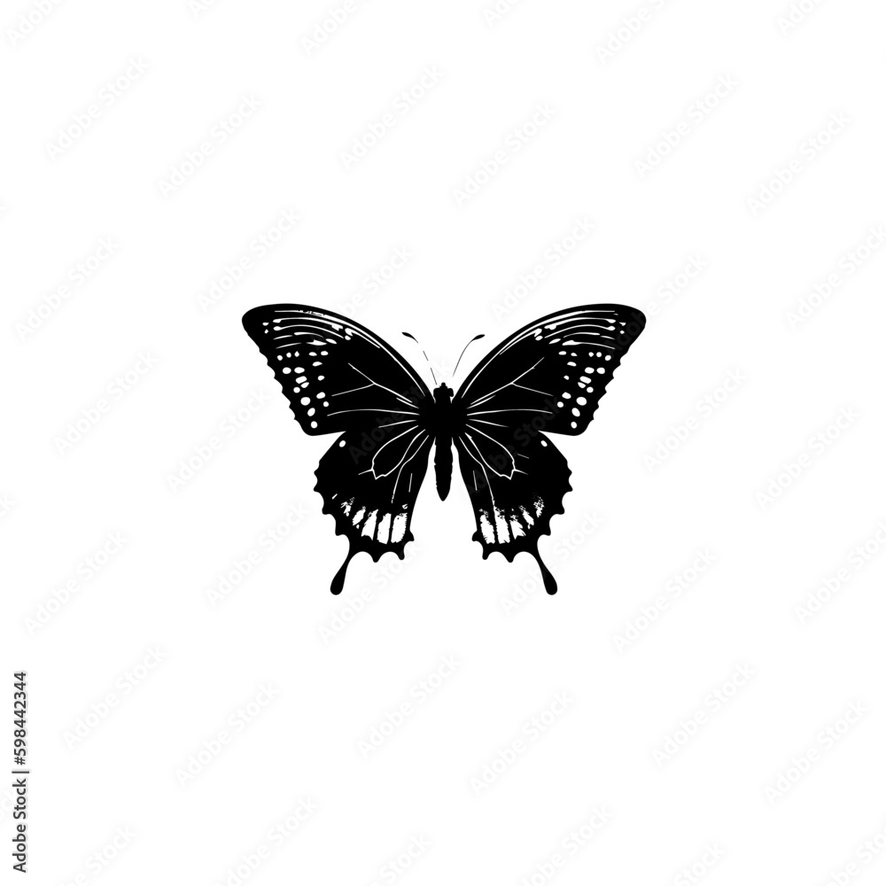 Nature Butterfly Vector Logo Fitness Sports Icon Tattoo SVG Nature Butterfly Vector Logo Fitness Sports Icon Tattoo SVG