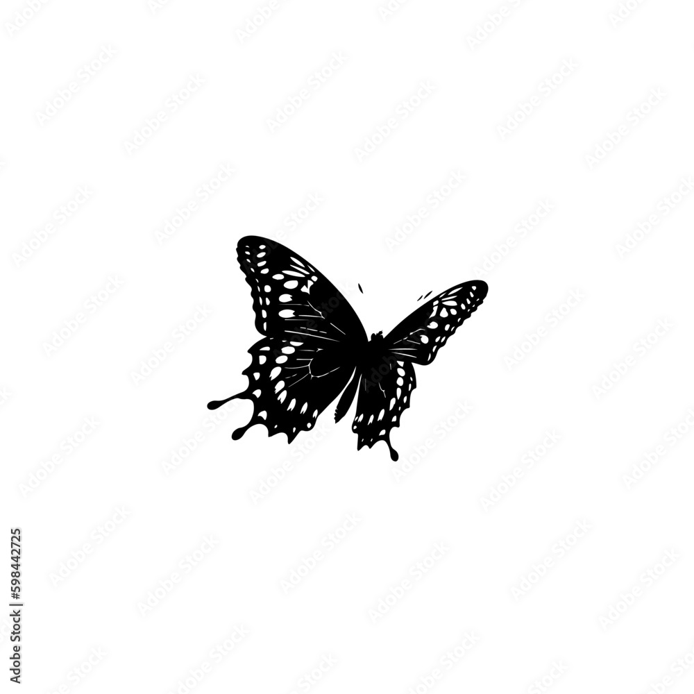 Nature Butterfly Vector Logo Fitness Sports Icon Tattoo SVG Nature Butterfly Vector Logo Fitness Sports Icon Tattoo SVG