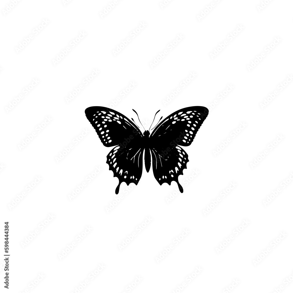 Nature Butterfly Vector Logo Fitness Sports Icon Tattoo SVG Nature Butterfly Vector Logo Fitness Sports Icon Tattoo SVG