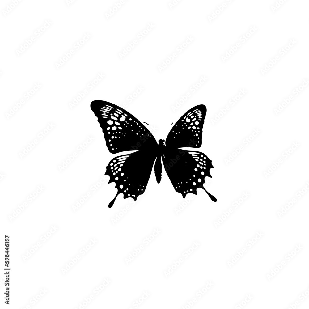 Nature Butterfly Vector Logo Fitness Sports Icon Tattoo SVG Nature Butterfly Vector Logo Fitness Sports Icon Tattoo SVG