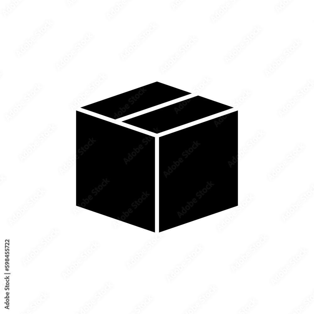 Box icon vector. Box sign. delivery package. parcel box. Box icon vector. Box sign. delivery package. parcel box.