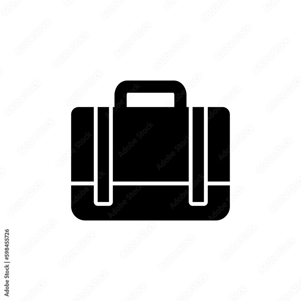 Briefcase icon vector. Portfolio vector icon. suitcase icon Briefcase icon vector. Portfolio vector icon. suitcase icon