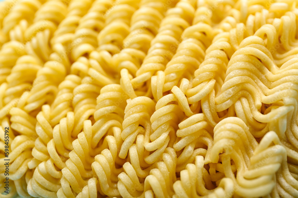 Raw instant noodles as background Raw instant noodles as background