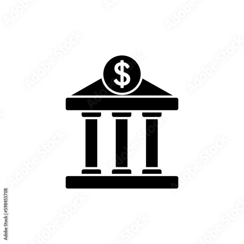 Bank icon vector. bank icon symbol