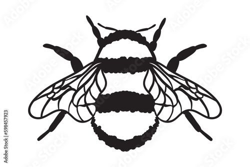 Bee SVG, Honeybee Svg, Queen Bee svg, Handwritten Bee Svg, Bumble Bee Svg, Honey Bee Svg, Queen Bee Svg, bee, insect, animal, flying, fly, cute, wings, wing, bumblebee, bumble, honeybee, bug, black