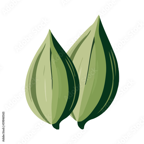 Fresh cacao symbolize healthy vegetarian diet Generative AI