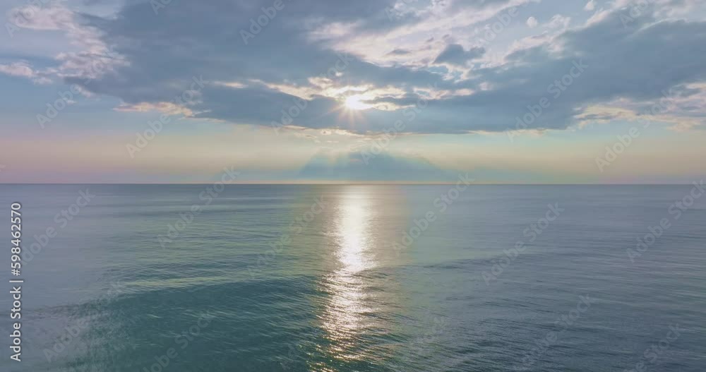 Beautiful sea summer landscape Waves sea water surface High quality video,Wide angle lens, Seascape view ocean sea background Beautiful sea summer landscape Waves sea water surface High quality video,Wide angle lens, Seascape view ocean sea background