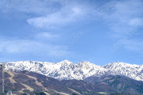 北アルプス 白馬村