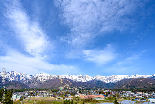 北アルプス 白馬村