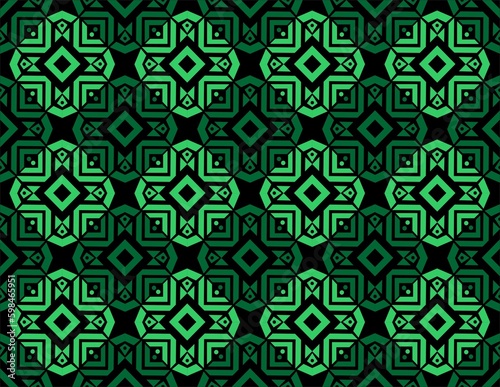 Pattern Seamless Green